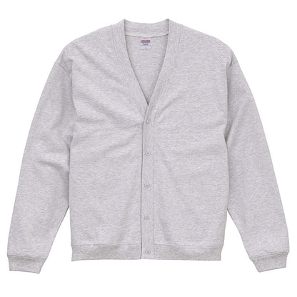 カーディガン 綿100 シンプル コットン  M L XL 10.0オンス 無地 シンプル アウター ユナイテッドアスレ ユニセックス 男女兼用 レディース メンズ (取寄せ)