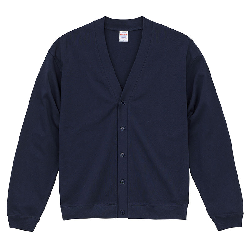 カーディガン 綿100 シンプル コットン  M L XL 10.0オンス 無地 シンプル アウター ユナイテッドアスレ ユニセックス 男女兼用 レディース メンズ (取寄せ)