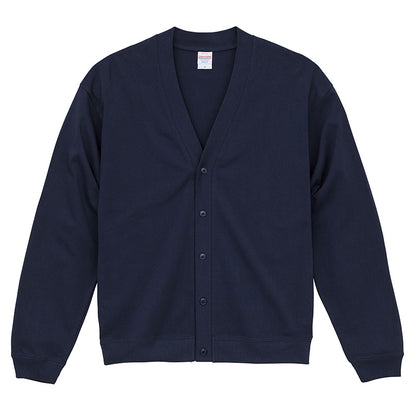 カーディガン 綿100 シンプル コットン  M L XL 10.0オンス 無地 シンプル アウター ユナイテッドアスレ ユニセックス 男女兼用 レディース メンズ (取寄せ)
