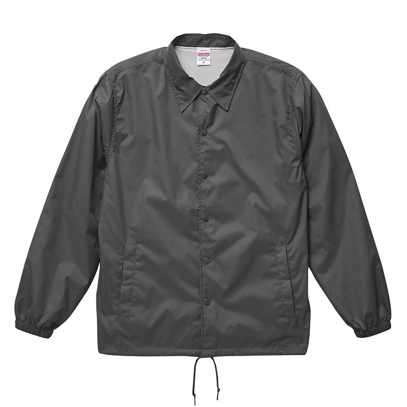 ジャケット アウター 上着 コーチジャケット メンズ 撥水 防風 防寒 ユナイテッドアスレ S～XXL 無地 シンプル アウター チームウェア ユニフォーム (送料無料) (取寄せ)