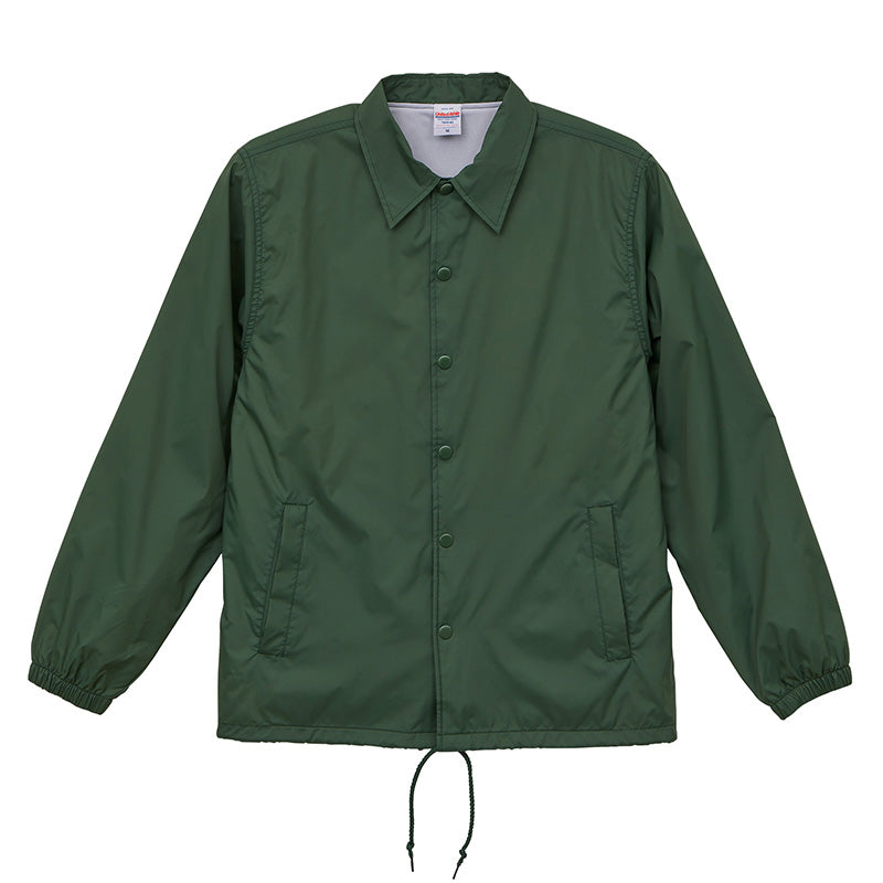 ジャケット アウター 上着 コーチジャケット メンズ 撥水 防風 防寒 ユナイテッドアスレ S～XXL 無地 シンプル アウター チームウェア ユニフォーム (送料無料) (取寄せ)