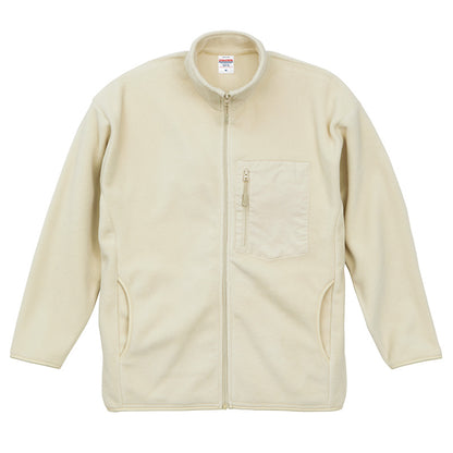 フリースジャケット ジャケット アウター フリース ユナイテッドアスレ M L XL 男女兼用 ユニセックス メンズ レディース 冬 秋冬 真冬 防寒 もこもこ マイクロフリース 軽量 暖か あたたか (取寄せ)