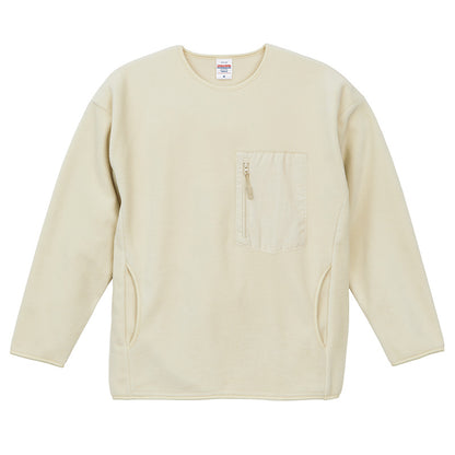 フリースシャツ シャツ フリース ユナイテッドアスレ M L XL インナー 長袖 男女兼用 ユニセックス メンズ レディース 冬 秋冬 真冬 防寒 ふわふわ マイクロフリース 軽量 暖か あたたか (取寄せ)