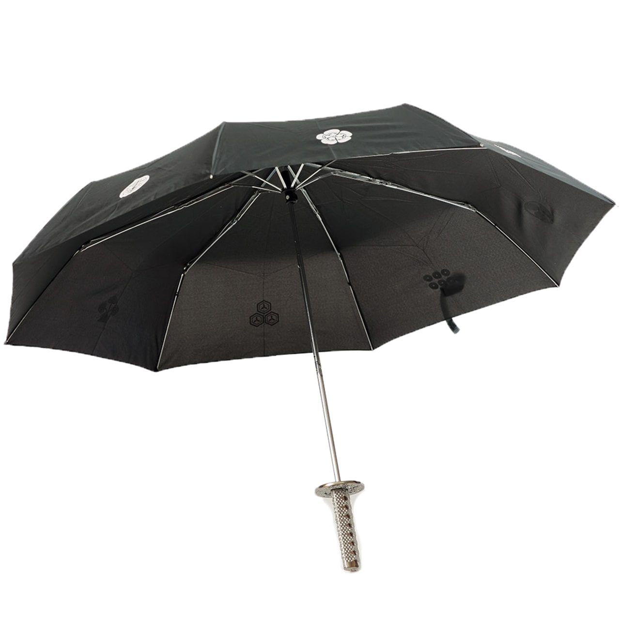 傘 刀 折りたたみ 侍 55cm (雨具 折りたたみ傘 折り畳み傘 刀傘 折り畳み) (雨具) (特販) (在庫限り)