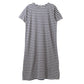 綿100% ルームワンピース レディース 春夏 パジャマ 天竺ニット ワンピース 110cm丈 丸首 薄手 軽い 涼しい 部屋着 寝巻き ナイトウェア 裾スリット 長め丈 ゆったり リラックス コットン 婦人 ミセス 女性 大人 ママ 妊婦 産前 産後 ルームウェア