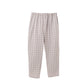 レディース パジャマパンツ 綿100％ 先染 シーチングパンツ 長ズボン 春夏 夏用 薄手 軽い ルームパンツ 寝巻き 部屋着 婦人 ウエストゴム 取替え可 両サイドポケット 涼しい ゆったり リラックスパンツ コットン M L リラックスウェア