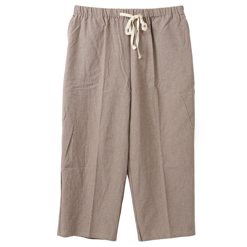 綿100% サブリナパンツ レディース 夏 涼しい パジャマパンツ M～L 薄手 軽量 快適 ルームパンツ 部屋着 寝巻き ボトムス 綿 コットン 春夏 夏用 パジャマ下 パジャマズボン クロップドパンツ イージーパンツ ゆったり リラックス 梅雨 冷房対策