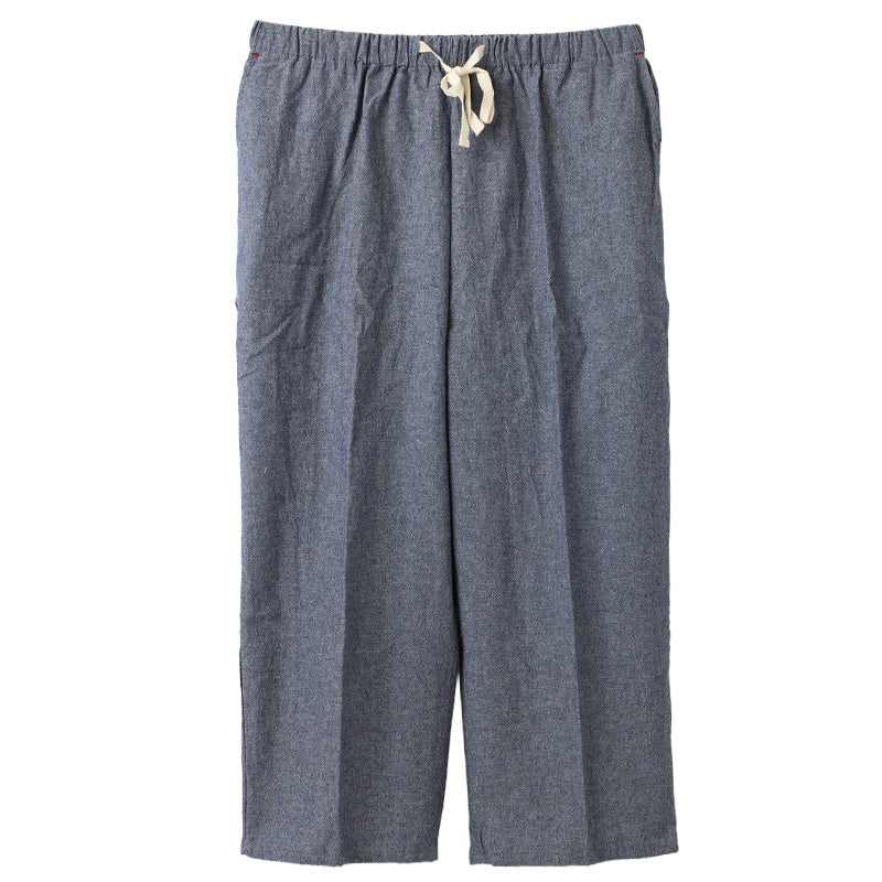 綿100% サブリナパンツ レディース 夏 涼しい パジャマパンツ M～L 薄手 軽量 快適 ルームパンツ 部屋着 寝巻き ボトムス 綿 コットン 春夏 夏用 パジャマ下 パジャマズボン クロップドパンツ イージーパンツ ゆったり リラックス 梅雨 冷房対策