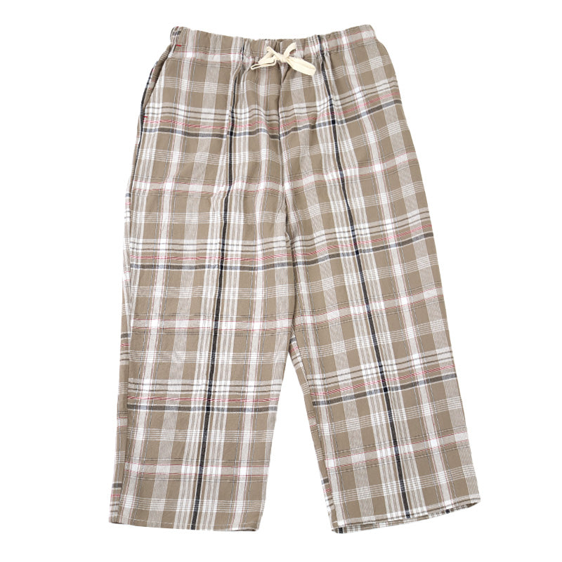 夏 パジャマパンツ 綿100% レディース 涼しい M～L 長ズボン 女性 薄い 軽量 肌に優しい ルームウェア ルームパンツ リラックス 春 夏 部屋着 ボトムス カプリパンツ サブリナパンツ (在庫限り)