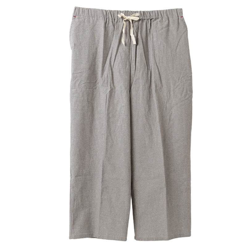 綿100% サブリナパンツ レディース 夏 涼しい パジャマパンツ M～L 薄手 軽量 快適 ルームパンツ 部屋着 寝巻き ボトムス 綿 コットン 春夏 夏用 パジャマ下 パジャマズボン クロップドパンツ イージーパンツ ゆったり リラックス 梅雨 冷房対策