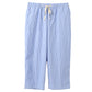 綿100% サブリナパンツ レディース 夏 涼しい パジャマパンツ M～L 薄手 軽量 快適 ルームパンツ 部屋着 寝巻き ボトムス 綿 コットン 春夏 夏用 パジャマ下 パジャマズボン クロップドパンツ イージーパンツ ゆったり リラックス 梅雨 冷房対策