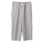 綿100% サブリナパンツ レディース 夏 涼しい パジャマパンツ M～L 薄手 軽量 快適 ルームパンツ 部屋着 寝巻き ボトムス 綿 コットン 春夏 夏用 パジャマ下 パジャマズボン クロップドパンツ イージーパンツ ゆったり リラックス 梅雨 冷房対策