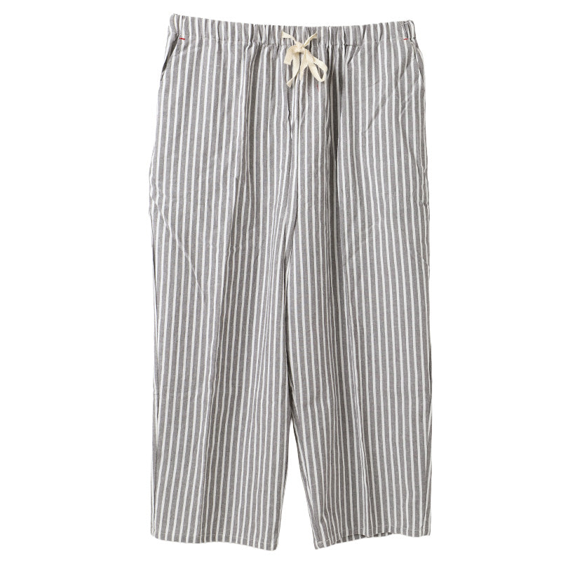綿100% サブリナパンツ レディース 夏 涼しい パジャマパンツ M～L 薄手 軽量 快適 ルームパンツ 部屋着 寝巻き ボトムス 綿 コットン 春夏 夏用 パジャマ下 パジャマズボン クロップドパンツ イージーパンツ ゆったり リラックス 梅雨 冷房対策