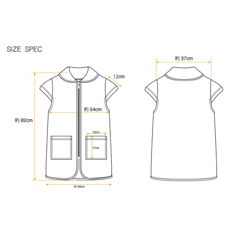 あったか フリース ベスト 冬 防寒 ゆったり 身丈約82cm レディース マイヤーフリースベスト ちゃんちゃんこ 家事 おしゃれ シンプル ポケット付き 冷え対策 無地