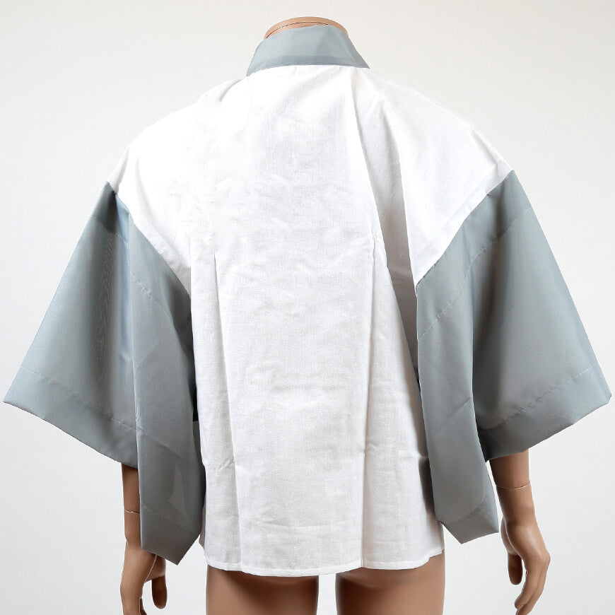 八重の下着本舗 紳士用 綿100％別織さらし天竺 半衿付き 半襦袢