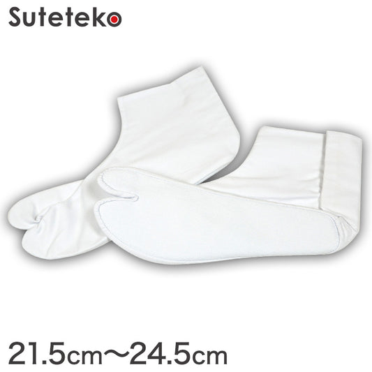 日本製 巴足袋 綿100％ 五枚馳 晒裏 綿ブロード足袋 21.5cm～24.5cm (5枚コハゼ 和装 礼装 着物 着付け 弓道 舞踊 踊り お茶会 茶道 華道) (和装呉服) (在庫限り)