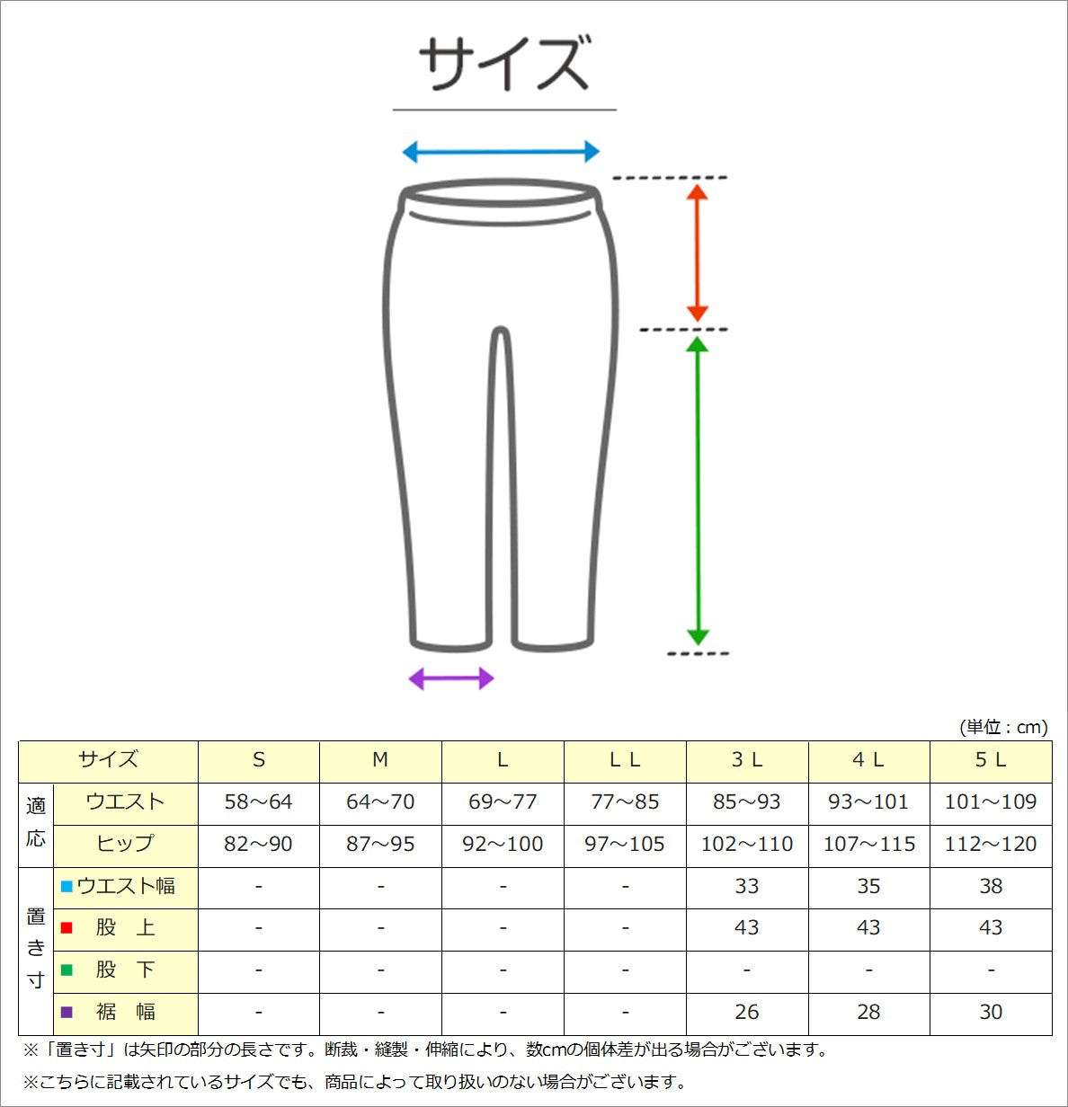 レディース 失禁腰ゴムショーツ大寸 60cc対応 3L～5L (レディース パンツ 尿漏れ 大きなサイズ)