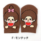 ベビー ソックス キッズ 靴下 パペットソックス キャラクター 綿混 やわらか かわいい 滑りにくい 赤ちゃん 男の子 女の子 くつした 幼児 13-19cm ベビー靴下 プレゼント ギフト 保育園 お遊び