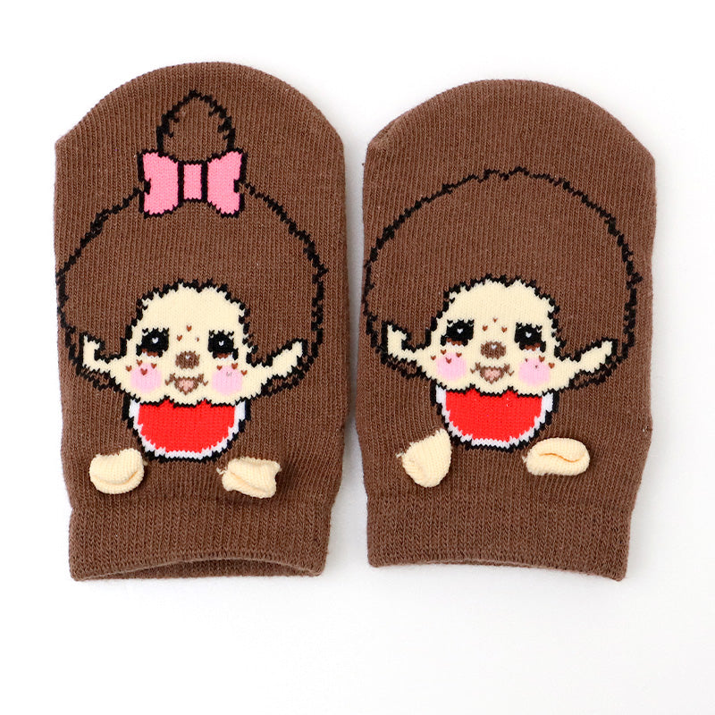 ベビー ソックス キッズ 靴下 パペットソックス キャラクター 綿混 やわらか かわいい 滑りにくい 赤ちゃん 男の子 女の子 くつした 幼児 13-19cm ベビー靴下 プレゼント ギフト 保育園 お遊び