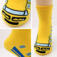 キッズ 靴下 男の子 ソックス 新幹線 電車 鉄道 ロークルーソックス 綿混 刺繍 キャラクター 通園 通学 子供靴下 15-20cm キッズソックス かっこいい 人気 車両 ドクターイエロー はやぶさ こまち