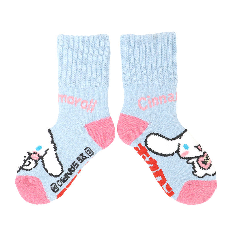 キッズ 靴下 あったか 総パイル ロークルー ソックス 履くホカロン 子供 冬 防寒 厚手 ルームソックス パイルソックス ジュニア 男の子 女の子 キャラクター 暖かい 冬用 通園 通学 室内 おうち キッズソックス 子ども こども 秋冬 15-20cm 男の子