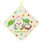 ループタオル タオル ハンドタオル タオルハンカチ 保育園 幼稚園 綿100% キッズ 約34×34cm ウォッシュタオル 子供用 ループ付タオル ディズニー サンリオ ポケモン 入園 名前