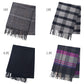ウール混マフラー レディース マフラー チェック 30cm×164cm 大判 暖かい 柔らかい おしゃれ 防寒 秋冬 ギフト プレゼント 人気 無地 タータンチェック バッファローチェック ブロックチェック 通勤 通学 かわいい 軽量 首元 冬小物 ストール風 ユニセックス