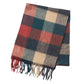 ウール混マフラー レディース マフラー チェック 30cm×164cm 大判 暖かい 柔らかい おしゃれ 防寒 秋冬 ギフト プレゼント 人気 無地 タータンチェック バッファローチェック ブロックチェック 通勤 通学 かわいい 軽量 首元 冬小物 ストール風 ユニセックス