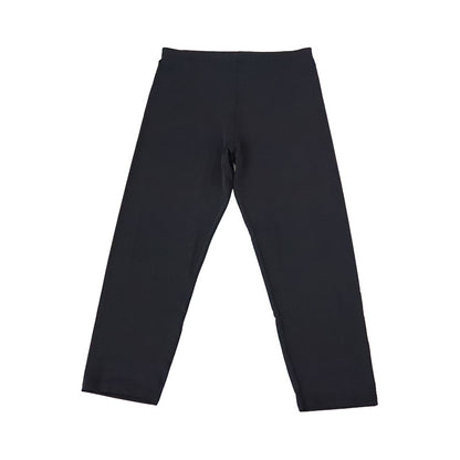 ペチパンツ スリムボトム レディース 透けない 7分丈 S～LL (ボトム ボトムス ペチパン ペチコート ランジェリー サラサラ 透け防止 股ずれ防止 肌色 黒 シンプル S M L LL) (在庫限り)