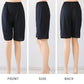 ペチパンツ 透けない ペチコート パンツ キュロット 透けにくい レディース ひざ丈 M～LL スカート インナー ペチパン 透け防止 下着 肌着 股ずれ サラサラ ベタつき まとわり 55cm丈 M L LL