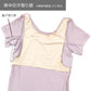 汗染み防止 インナー 背中 フレンチスリーブ Tシャツ 汗取り レディース M L LL 脇汗 パッド パット 汗染み 消臭 メッシュ ニオイ対策 インナーウェア インナーシャツ 肌着 下着 母の日 (在庫限り)