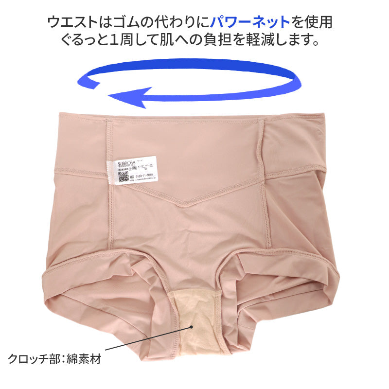 ショーツ 1分丈 美尻 大きいサイズ M L LL 3L 下着 薄着 骨盤押さえショーツ すっぽり 引き締め 骨盤 ガードルショーツ ボクサー ストレッチ サポート (在庫限り)
