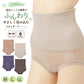 腹巻付き ショーツ レディース 温活 ワッフル 綿混 腹巻パンツ お腹すっぽり ストレッチ 伸縮性 ホホバオイル 保湿加工 スタンダード 深ばき 深履き 下着 肌着 女性用 パンツ M L LL レディースショーツ 腹巻ショーツ ハラマキパンツ お腹まわり