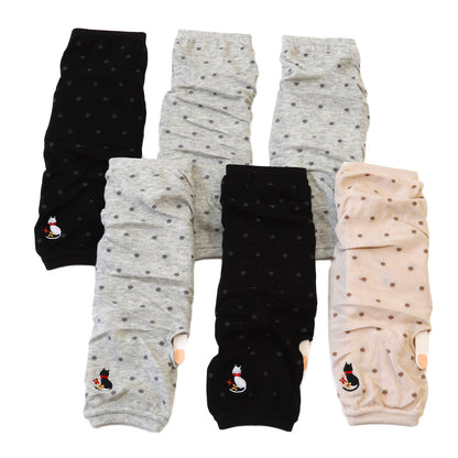 アームカバー 短め 30cm 日焼け防止 紫外線対策 サポーター 手首 冷え対策 (ウォーキング 日焼け対策 UVカット ショート メッシュ 6セット) (在庫限り)