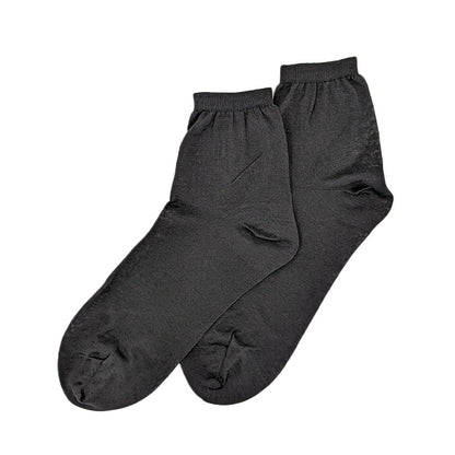 ショートソックス 綿100 日本製 レディース  23-24cm ショート 女性用 コットン 日本製 薄い 薄地 通気性 無地 シンプル 夏用 ブラック ピンク グレー ホワイト ベージュブラウン おやすみソックス (在庫限り)