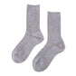 Basic TRAD クルーソックス 16-18cm/19-21cm/22-24cm (靴下 ビジネス 紳士 淑女 男性 女性 無地 リブ) (在庫限り)