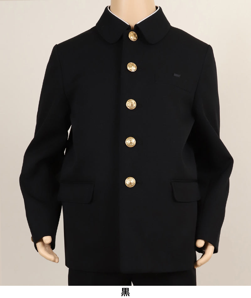 学生服 男子小学生 折衿学生服上衣A体(150-170) 150cmA～170cmA 丸洗いOK (送料無料) (取寄せ)