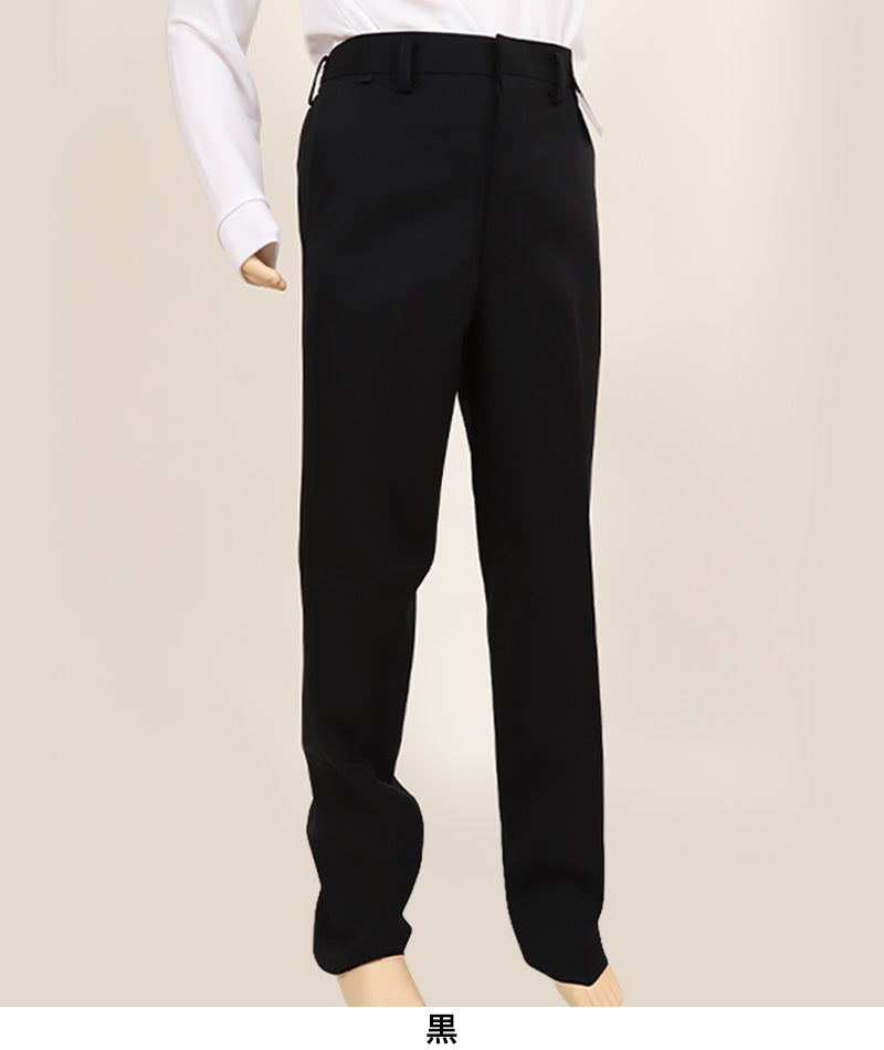 学生服 学生服 長ズボン 小学生 男子 150cmA～170cmA 制服 ズボン 小学校 洗濯機可能 折衿学生服 裾上げテープ付き (送料無料) (取寄せ)