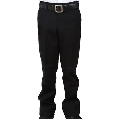 学生服 ズボン 洗濯機丸洗い ノータック 男子 ドライウォッシュ 61cm～67cm 制服 学校 学生 スラックス 高校生 裾上げ無料 (送料無料) (取寄せ)