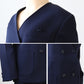 学生服 男女兼用 イートン学生服上衣 ダブル型(B体) 130cmB～160cmB 丸洗いOK タフウォッシュ (送料無料) (取寄せ)