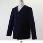 学生服 男女兼用 イートン学生服上衣 シングル型(B体) 130cmB～160cmB (太め イートン学生服 タフウォッシュ 学生服 上衣 男女兼用 シングル型) (送料無料) (取寄せ)