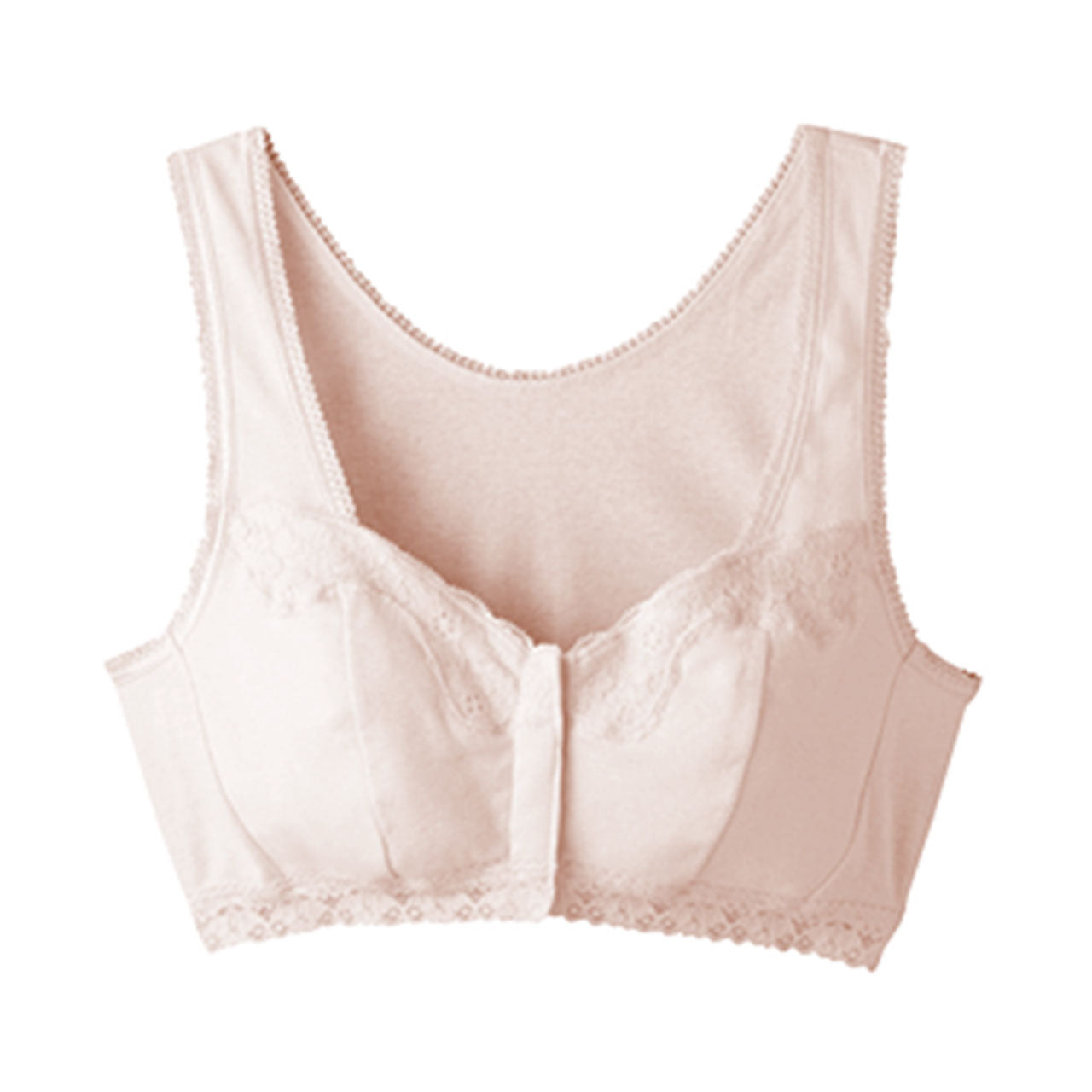 Ⓜ︎　フラ女性用マグニフィカEDP100ml1個 グンゼ ラクブラ 綿100% ハーフトップ 前開きタイプ M～LL
