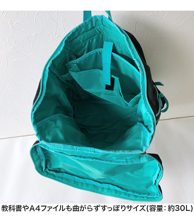 リュックサック スクエアリュック スクールバッグ プレイボーイ PLAYBOY W32cm×H48cm×D18cm (スクールバック 高校生 中学生 ブランド 女子高生 バッグ 通学 学校) (送料無料) (在庫限り)
