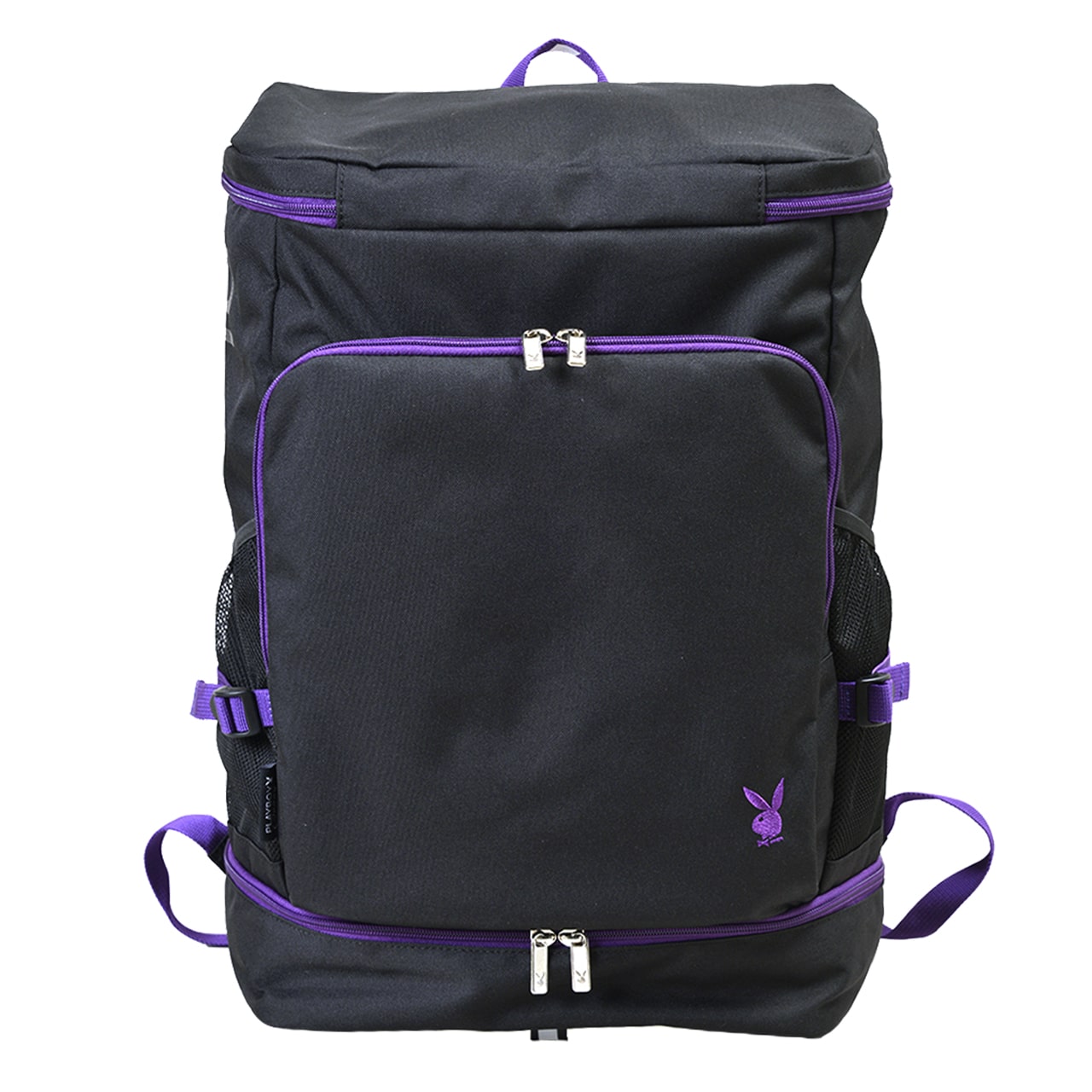 リュックサック スクエアリュック スクールバッグ プレイボーイ PLAYBOY W32cm×H48cm×D18cm (スクールバック 高校生 中学生 ブランド 女子高生 バッグ 通学 学校) (送料無料) (在庫限り)