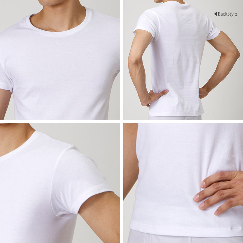 グンゼ YG tシャツ インナー メンズ 半袖 綿100% M～3L 男性 紳士 下着 肌着 抗菌 防臭 M L LL 3L 白 黒 グレー クルーネック 丸首 大きいサイズ