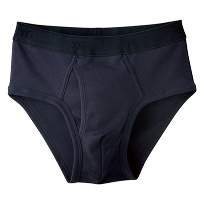 グンゼ セミビキニブリーフ メンズ ブリーフ 綿100% 前開き M～LL GUNZE YG ワイジー 下着 パンツ 前あき コットン インナー 男性 紳士 肌着 無地 抗菌 防臭 アンダーウェアー M L LL