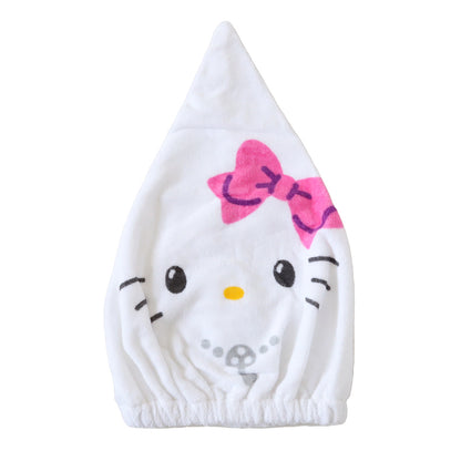 タオルキャップ キッズ キャラクター ジュニアサイズ 綿 プール お風呂上がり 水泳 スイミング 吸水 ヘアドライ 子供 こども ヘアキャップ スリット付き タオル地 夏 海 水遊び お風呂 お風呂あがり バスタイム プール用品 水泳用品 小学生 園児