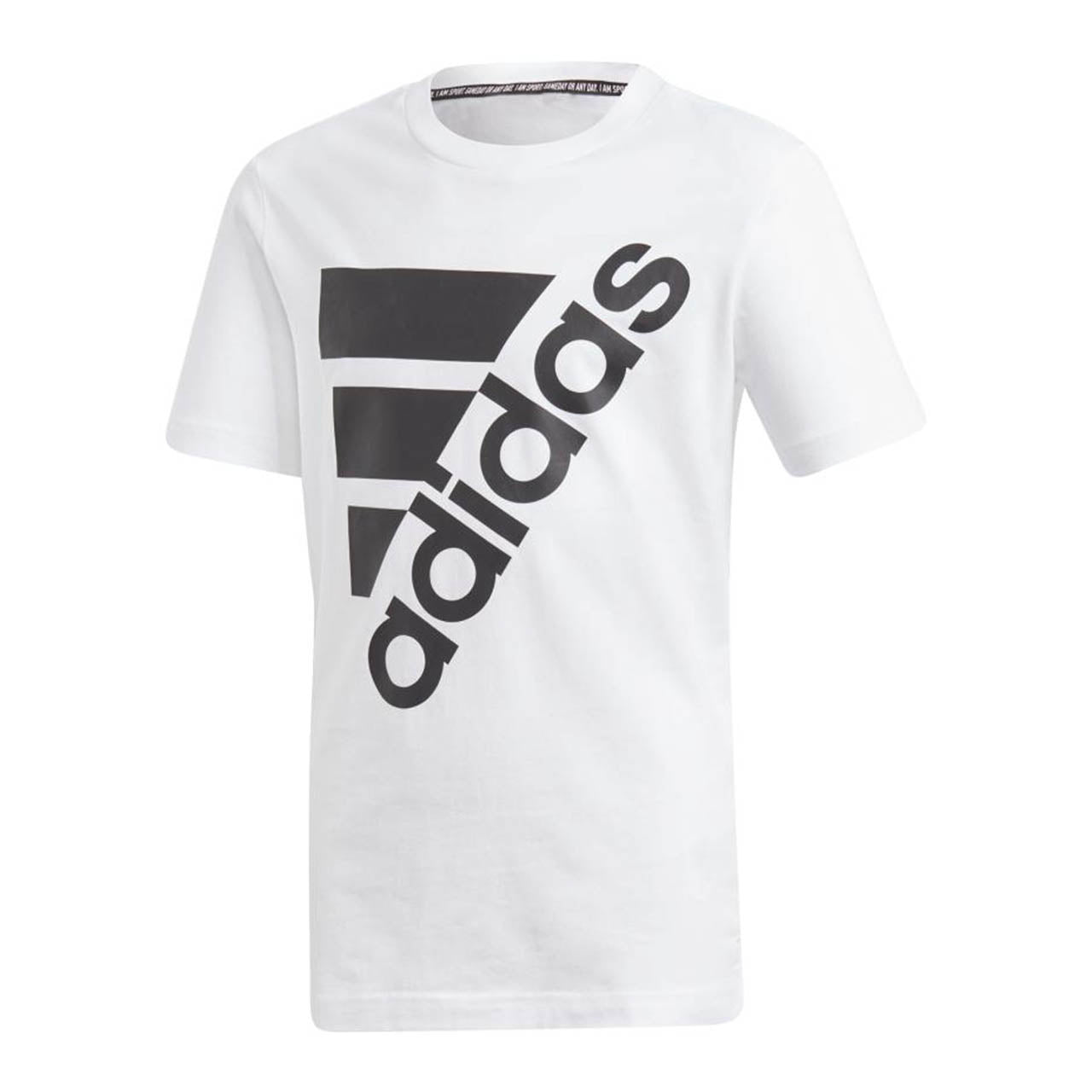 アディダス Tシャツ ジュニア インナー tシャツ 肌着 子供 半袖 綿100％ 110cm～160cm (男の子 男子 子供服 トップス シャツ スポーツウェアー カジュアル スポーツ adidas 120 130 140 150) (在庫限り)