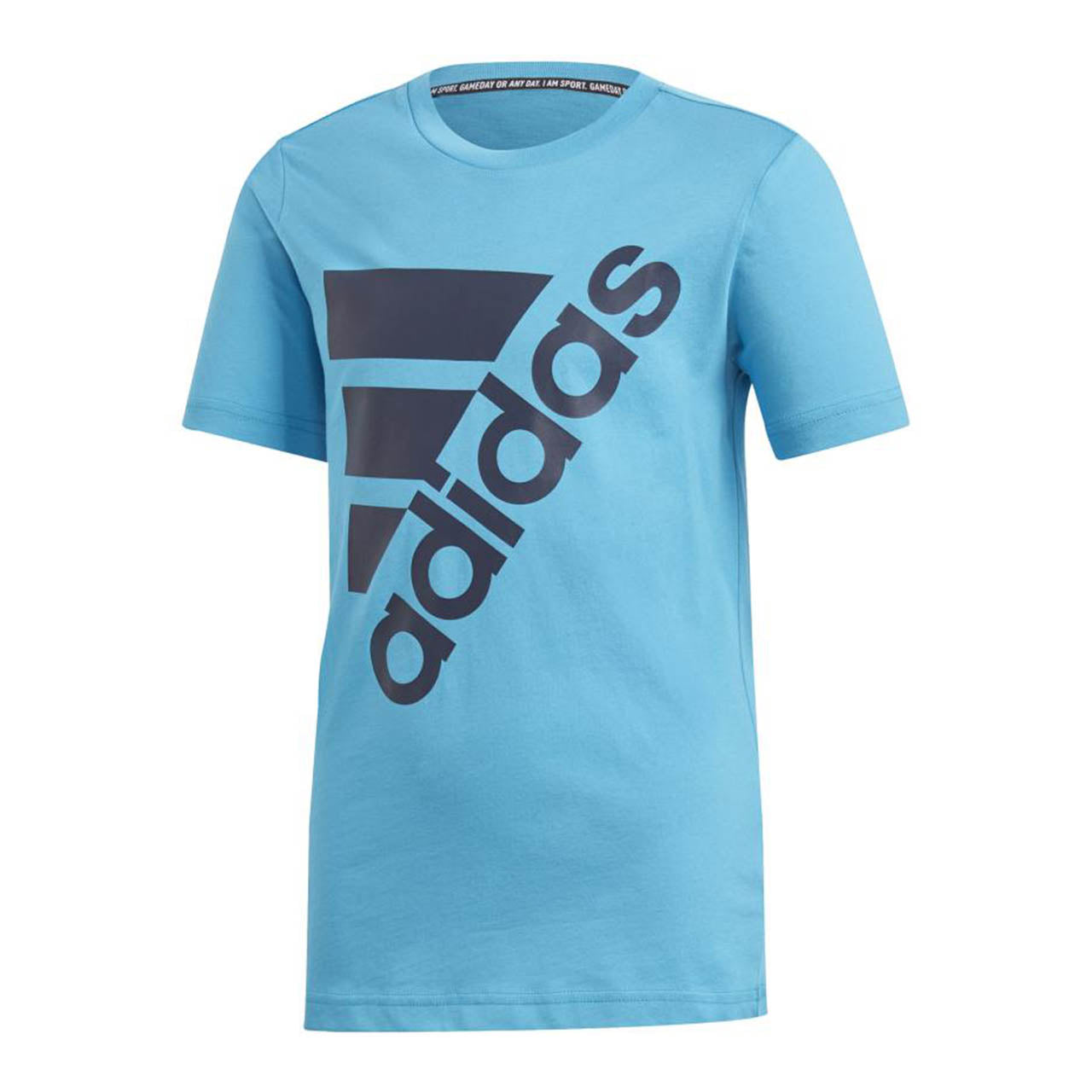 アディダス Tシャツ ジュニア インナー tシャツ 肌着 子供 半袖 綿100％ 110cm～160cm (男の子 男子 子供服 トップス シャツ スポーツウェアー カジュアル スポーツ adidas 120 130 140 150) (在庫限り)