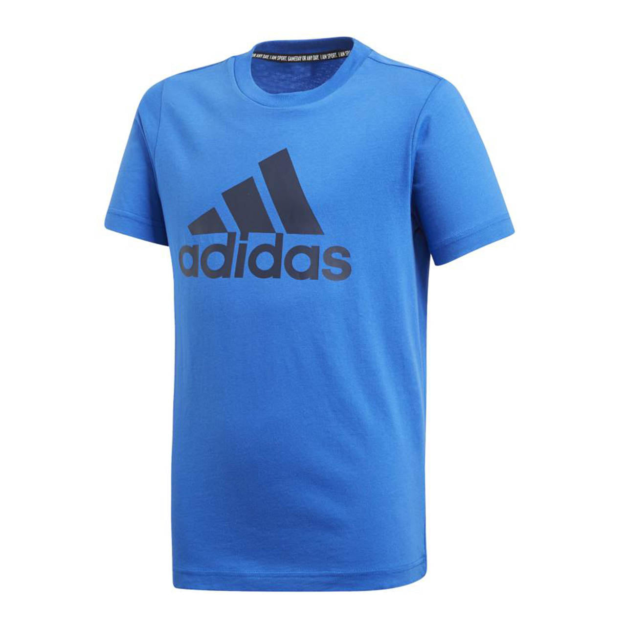 アディダス Tシャツ ジュニア インナー tシャツ 肌着 子供 半袖 綿100％ 110cm～160cm (男の子 男子 子供服 トップス シャツ スポーツウェアー カジュアル スポーツ adidas 120 130 140 150) (在庫限り)